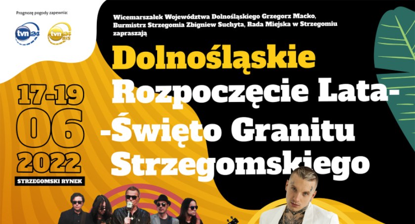 Dolnośląskie rozpoczęcie lata i atrakcyjny weekend z gwiazdami 