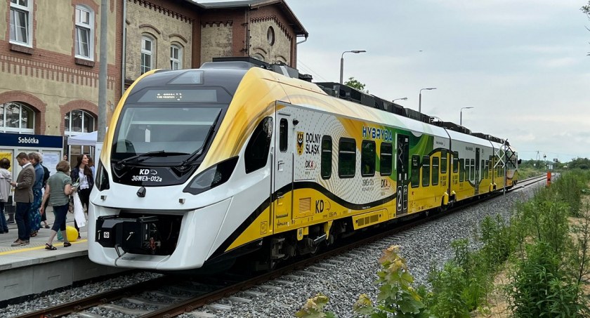 Koleje Dolnośląskie jadą już na trasie z Wrocławia przez Sobótkę do Świdnicy!