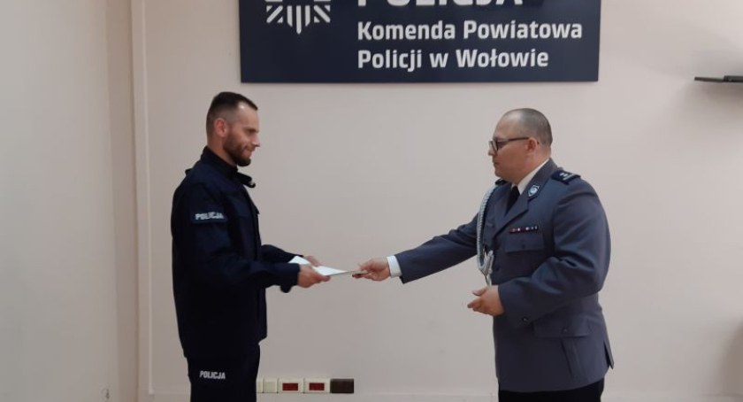 Nowy funkcjonariusz rozpoczął pracę w wołowskiej policji
