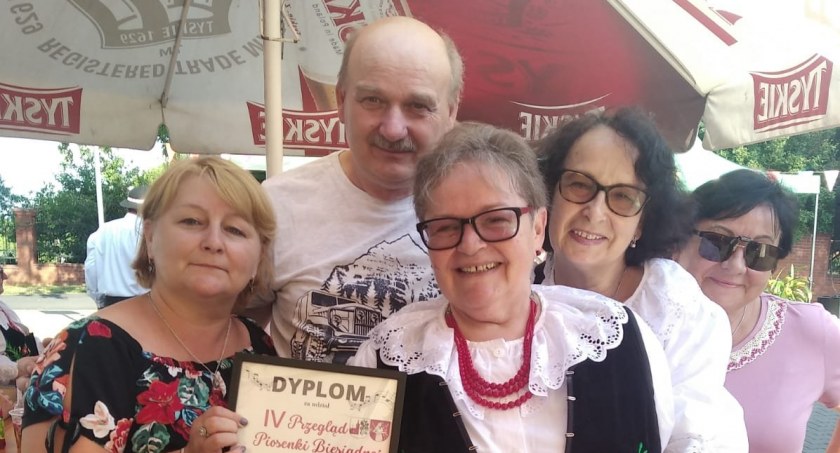 Zespół Mojęcice na gościnnych występach