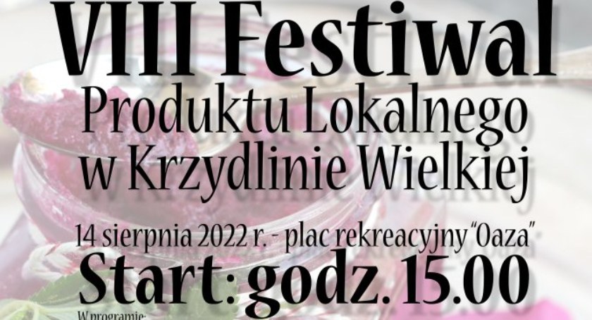 VIII Festiwal Produktu Lokalnego już w sierpniu