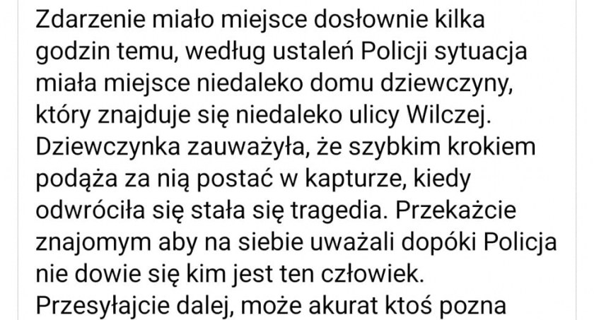 Po sieci krąży fake news o rzekomym gwałcie w Wołowie
