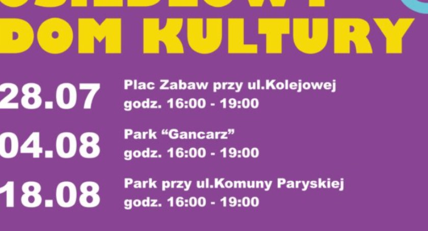 Osiedlowy Dom Kultury zaprasza na kolejne atrakcje