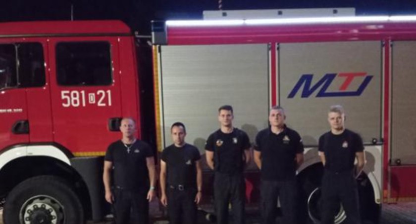 Strażacy z Wołowa wyjechali gasić pożar we Francji