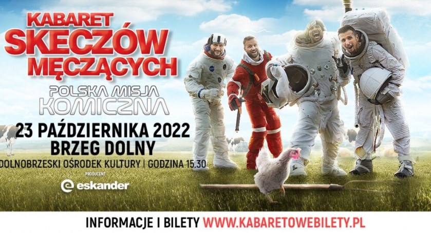 Kabaret Skeczów Męczących wystąpi w Brzegu Dolnym