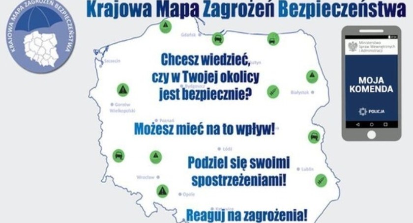 Policja apeluje: Widzisz niepokojące zachowanie? Skorzystaj z Mapy Zagrożenia