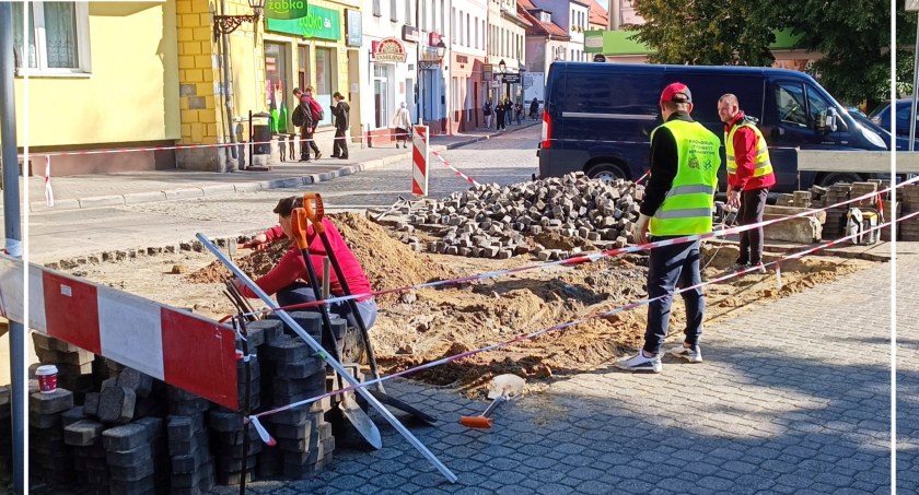 W Wołowie budują kolejne bezpieczne przejścia dla pieszych