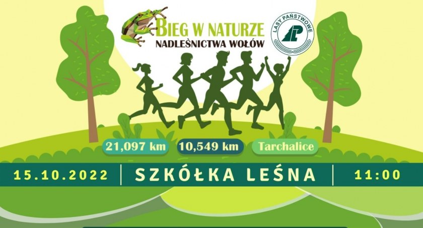 Nadleśnictwo Wołów zaprasza do udziału w biegu