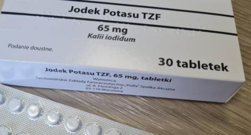 Dystrybucja jodku potasu. Tabletki trafiły już do naszych gmin