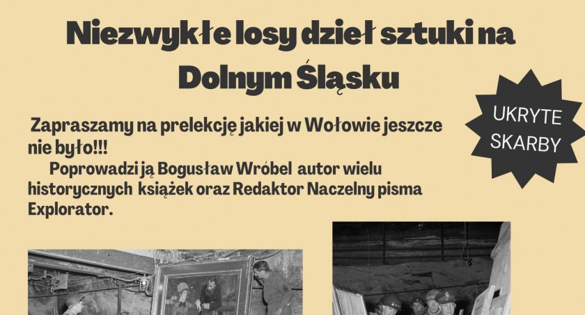 Niezwykłe losy dzieł sztuki. Spotkanie w wołowskiej księgarni