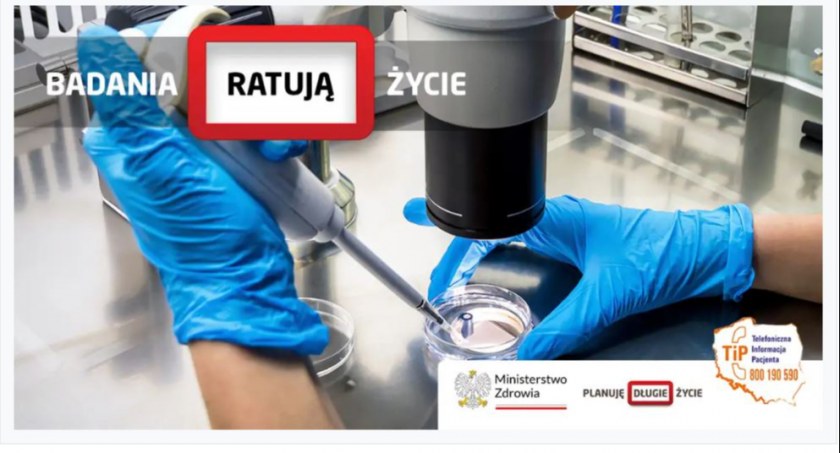 WYPRZEDZIĆ RAKA. BADANIA PROFILAKTYCZNE Ratują ŻYCIE!
