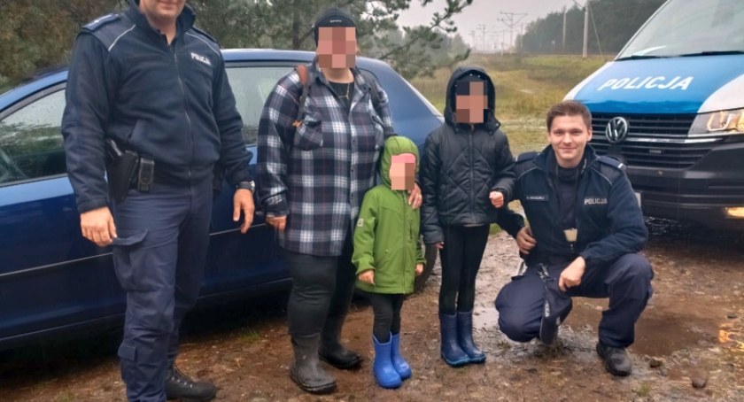 Grzybiarze zgubili się w lesie. Policja została postawiona na równe nogi