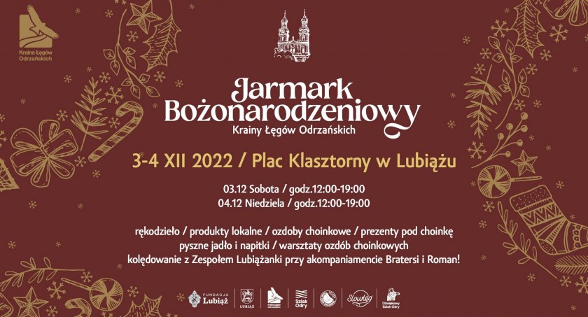 Kraina Łęgów Odrzańskich zaprasza na Jarmark Bożonarodzeniowy