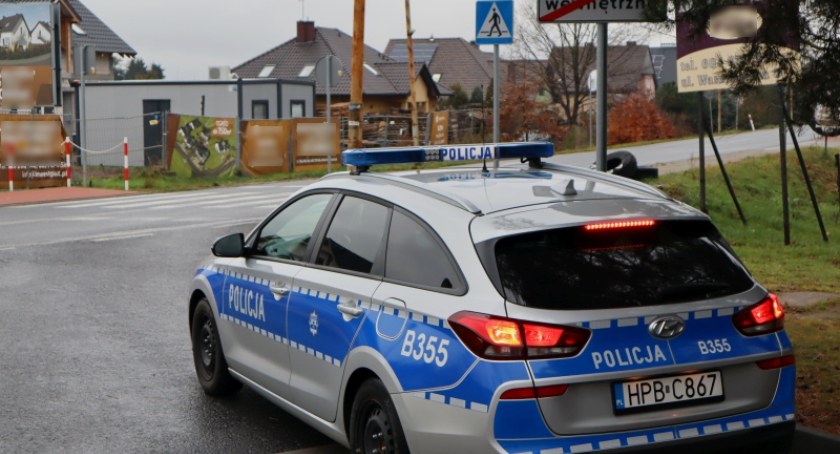 Policyjne kontrole wokół przejść dla pieszych