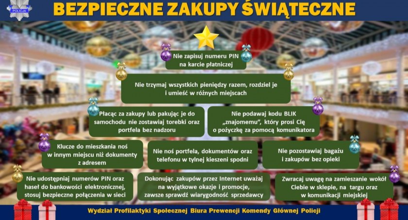 Bezpieczne zakupy na święta - jak nie dać się oszukać!