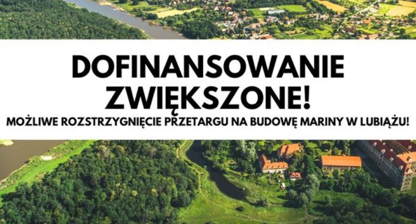 Marina w Lubiążu. Są dodatkowe pieniądze na tę inwestycję
