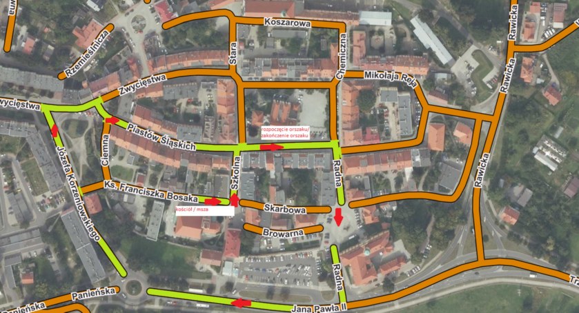 Orszak Trzech Króli w Wołowie i zmiana organizacji ruchu