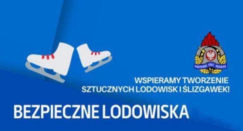 Strażacy pomogą przy urządzeniu bezpiecznego lodowiska