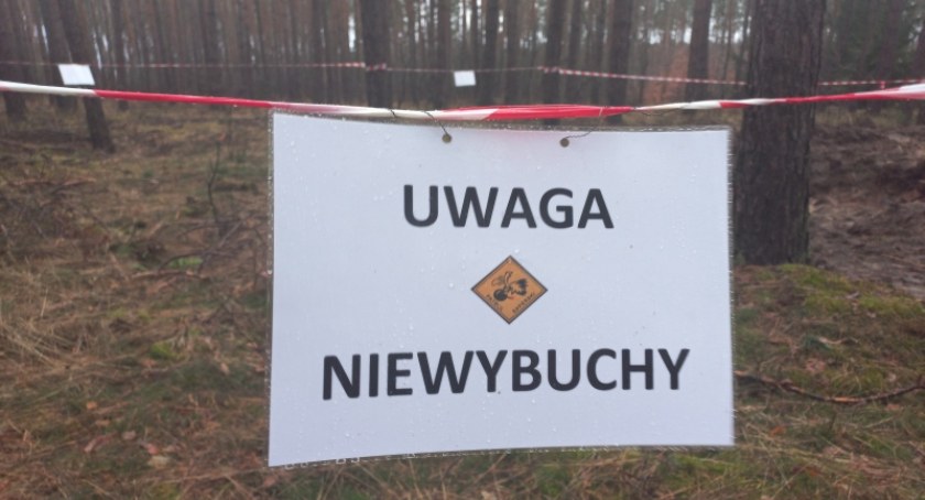 Wywieźli z lasów 1000 min i 32 bomby lotnicze