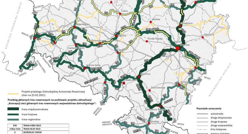  Pierwsze porozumienia na współfinansowanie Cyklostrady Dolnośląskiej podpisane!