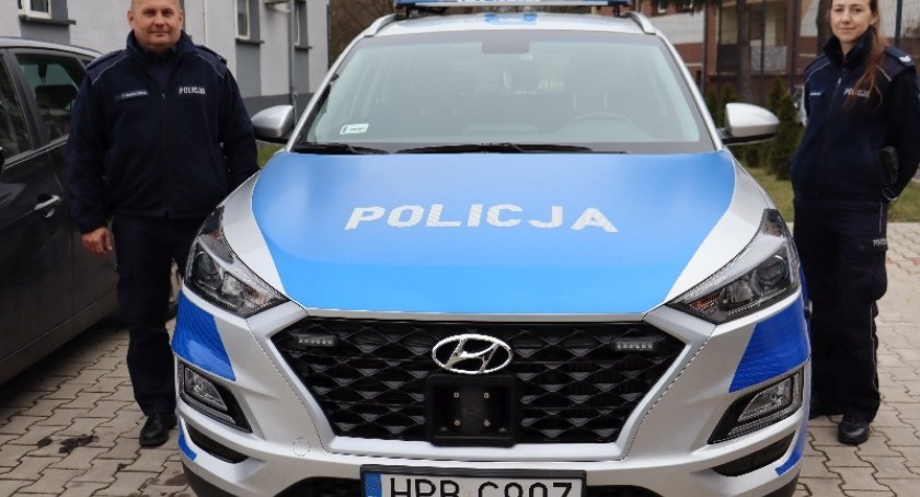 Mężczyzna podziękował policjantom, dzięki którym w porę trafił do szpitala