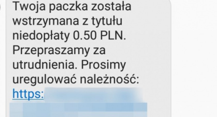 Uważaj na SMS-y z informacją o konieczności zapłaty