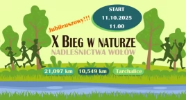 Tarchalice: jubileuszowy X Bieg w Naturze Nadleśnictwa Wołów