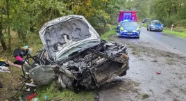 Policyjny pościg w powiecie wołowskim. Zatrzymano obcokrajowca – w aucie narkotyki, poszukiwany pasażer i skradzione towary