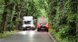 Utrudnienia na trasie Godzięcin – Górowa. Doszło do &hellip;