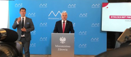 MZ: jest nowa lista powiatów  z obostrzeniami