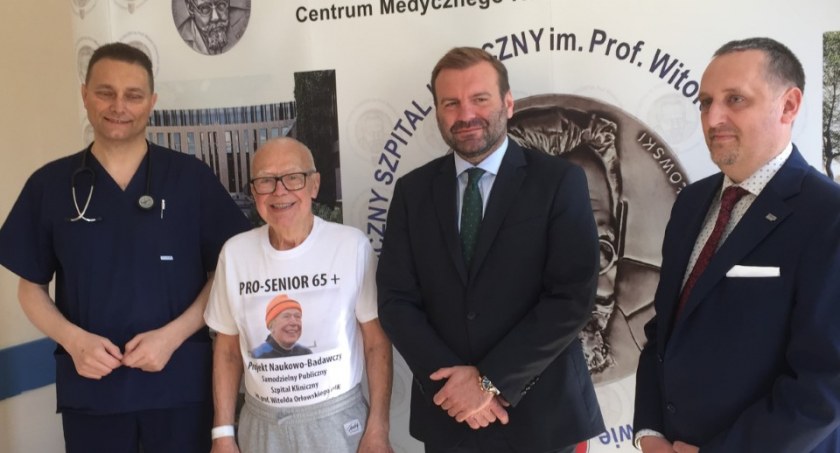 Pan Piotr, najstarszy windsurfer na świecie ambasadorem projektu”PRO-SENIOR 65+