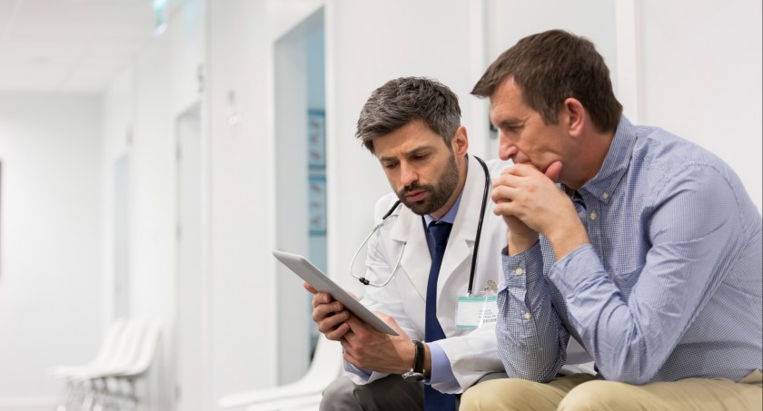 Diagnoza nowotworu wymaga często wsparcia psychologa