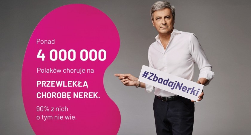 Rusza akcja #ZbadajNerki, której ambasadorem został aktor Piotr Polk