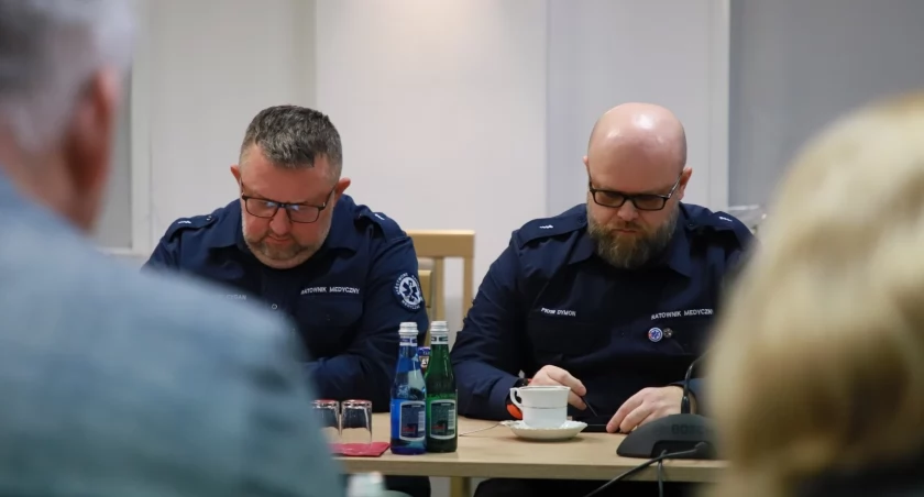 Ratownicy medyczni w MZ. Rozmawiali o palących kwestiach