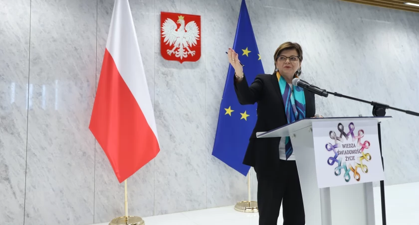 I.Leszczyna: nie może być tak, że ciągle więcej osób umiera na raka w Polsce, niż w innych krajach UE