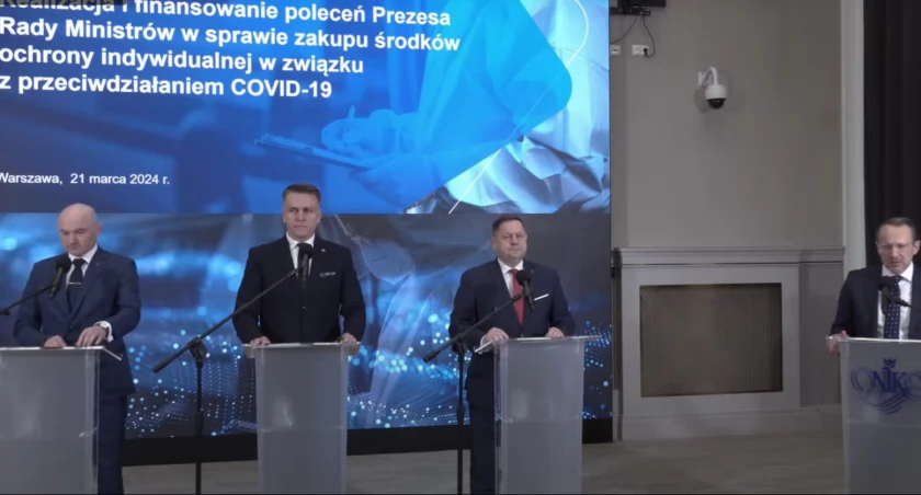 NIK składa zawiadomienie do prokuratury na M. Morawieckiego i J. Sasina