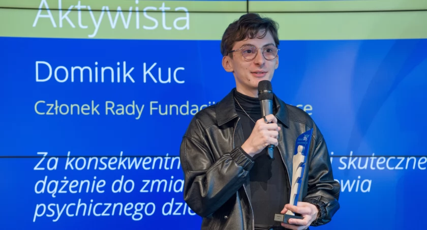 Dominik Kuc: zdrowie psychiczne musi być równorzędne w stosunku do naszego zdrowia fizycznego 