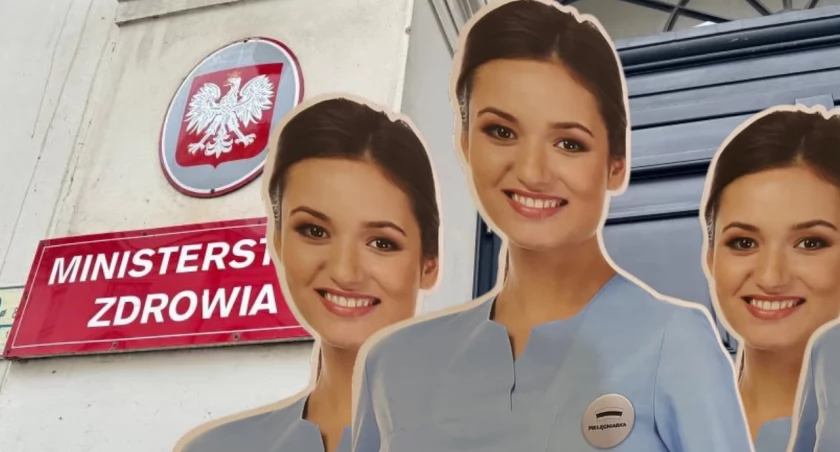 Tekturowe pielęgniarki trafiły do Premiera oraz Minister Zdrowia 
