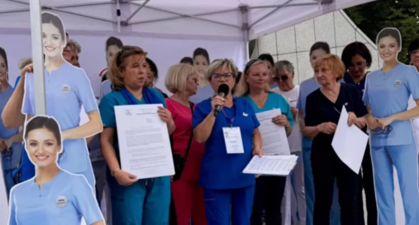 Pielęgniarki apelują w sprawie projektu obywatelskiego ustawy o zmianie sposobu ustalania najniższego wynagrodzenia