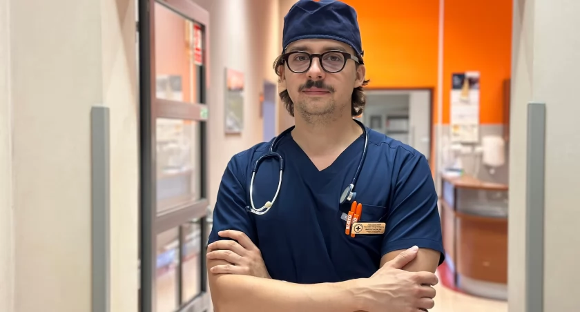 Bartosz Bichalski: Łączę chirurgię z ratownictwem górniczym