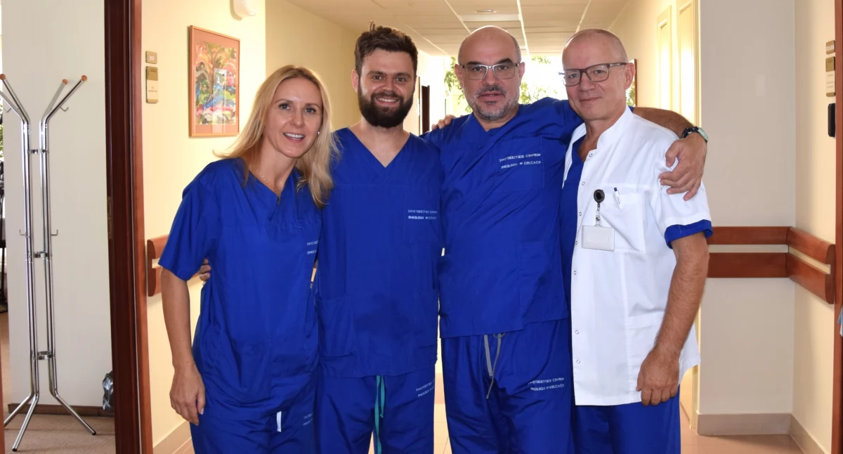 Otolaryngolodzy ze Świętokrzyskiego Centrum Onkologii wdrożyli TORS - operacje robotyczne wykonywane przez usta u pacjentów z nowotworami głowy i szyi