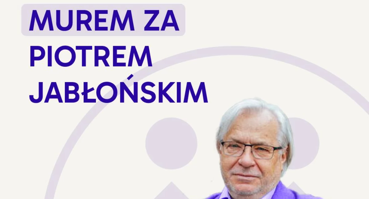 Murem za Piotrem Jabłońskim - Monar zachęca do podpisania się pod petycją
