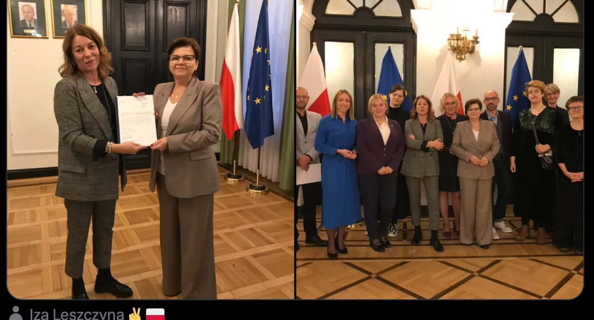 Minister Zdrowia Izabela Leszczyna rozmawiała z rodzinami dzieci transpłciowych