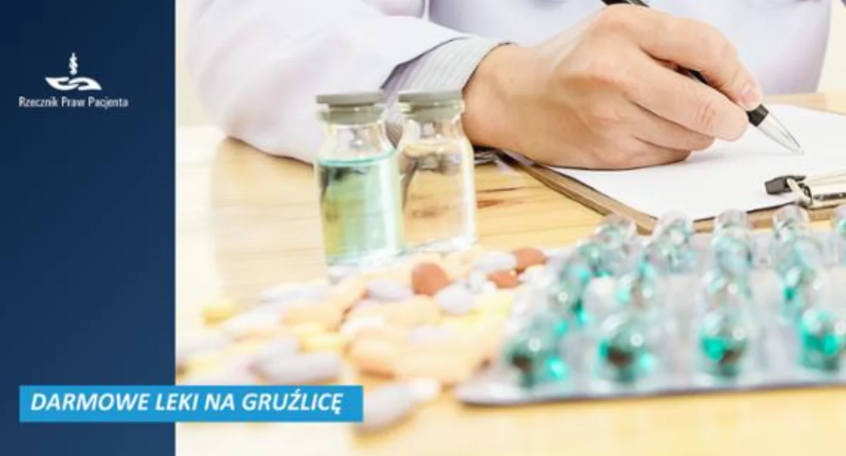 Rzecznik Praw Pacjenta przypomina: Pacjenci z gruźlicą mają prawo do darmowych leków