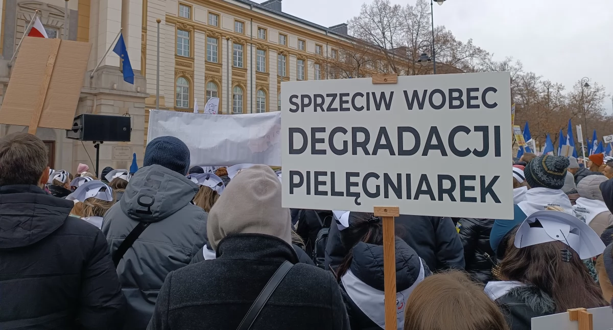 Pielęgniarki protestowały, ale z premierem się nie spotkały