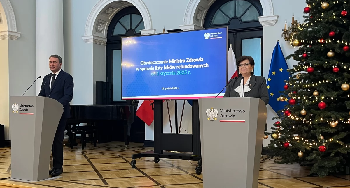 31 nowych cząsteczko-wskazań w refundacji od 2025 roku