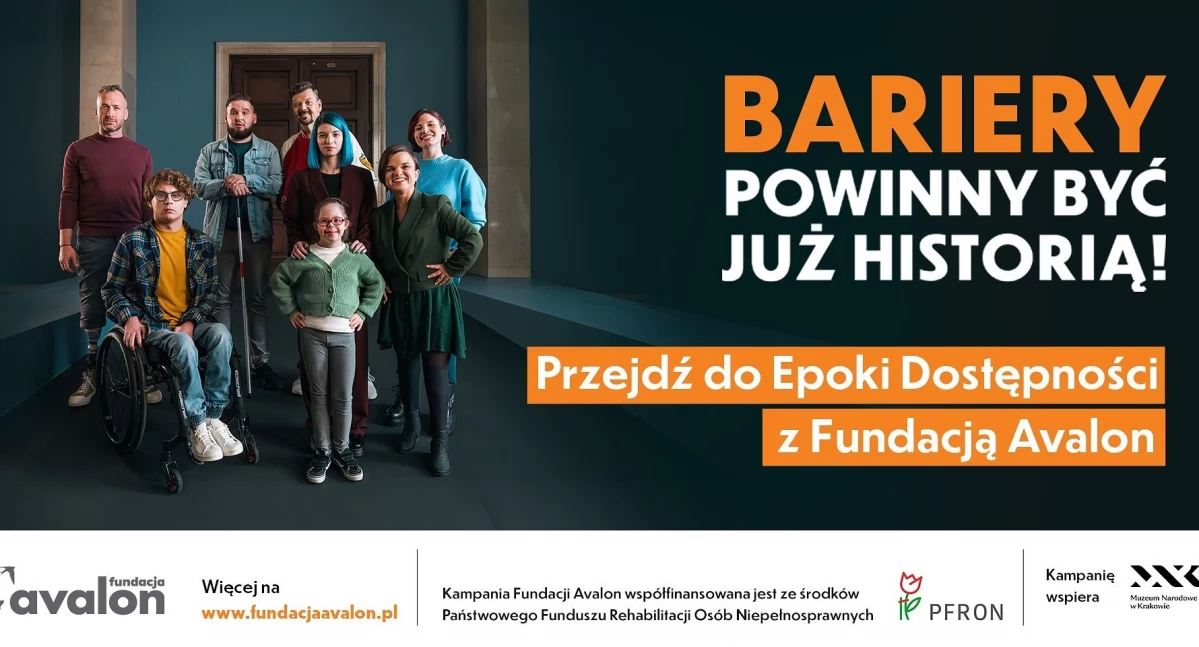 Bariery powinny być już historią - a nie są. Fundacja Avalon apeluje o wspólną walkę na rzecz dostępności