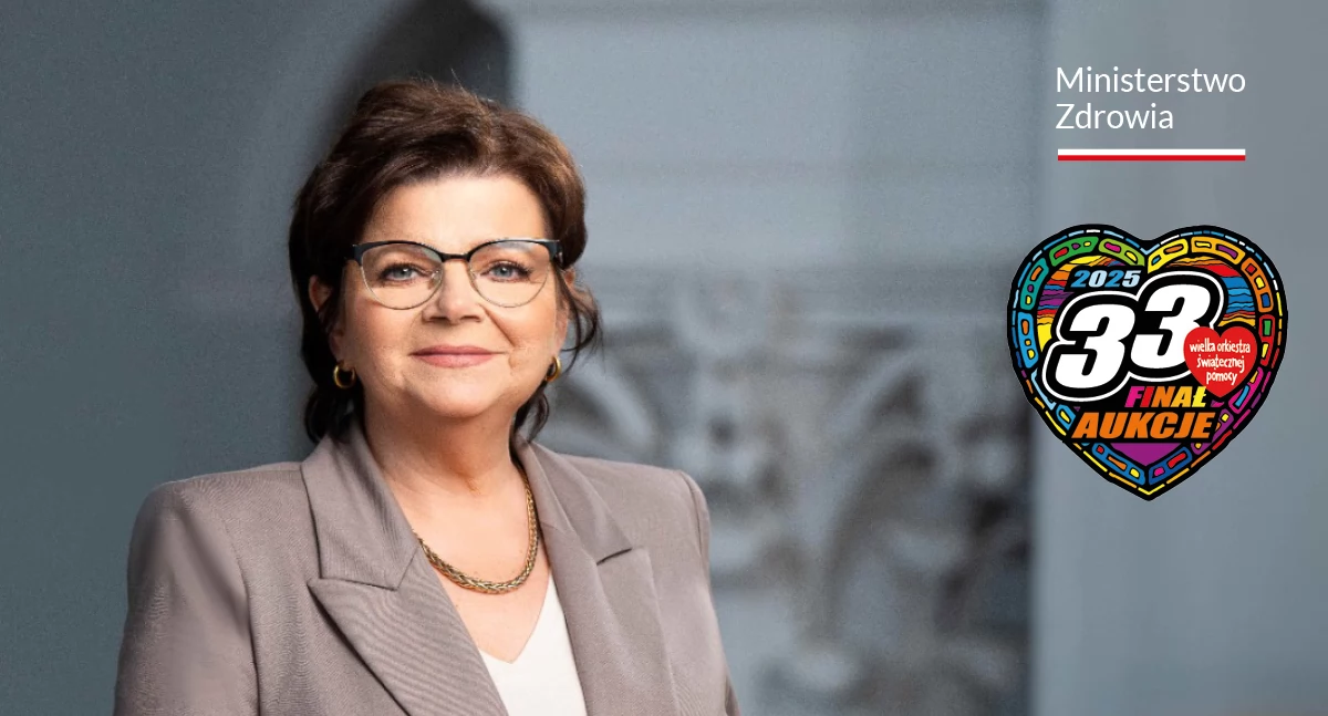 Warsztaty kulinarne z ministrą zdrowia Izabelą Leszczyną w licytacji na WOŚP
