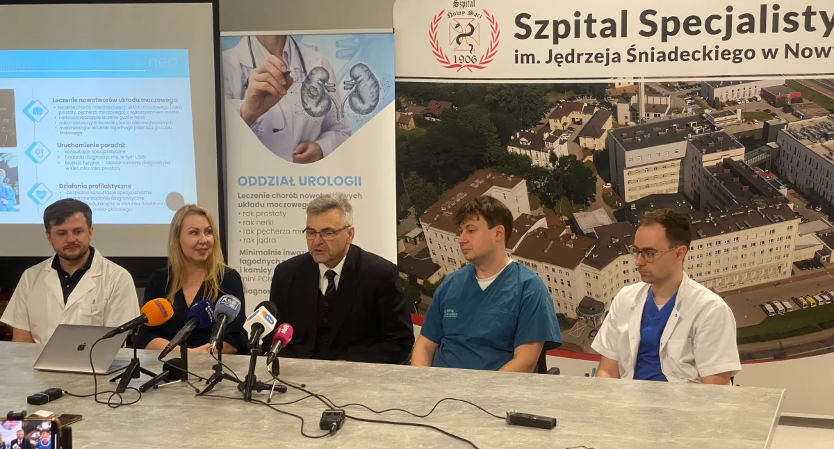 Nowy Sącz. Rośnie liczba nowoczesnych operacji urologicznych