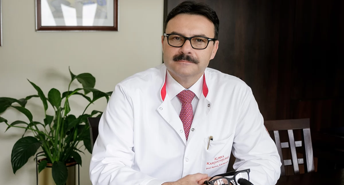 Prof. Kuśmierczyk: pobieramy do przeszczepu serca, które dawniej nie były nawet rozważane
